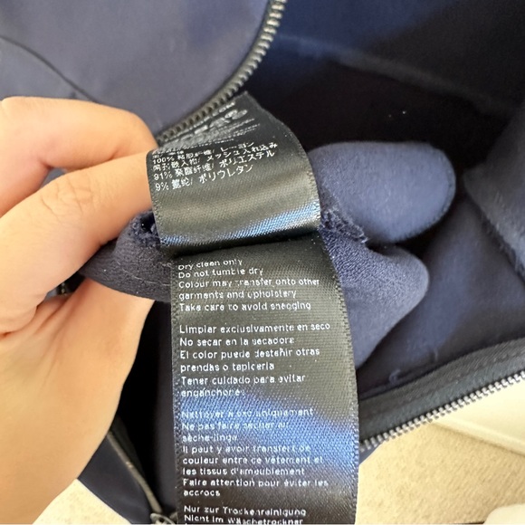 Topshop - blue dress with mesh detailing - Picture 6 of 10